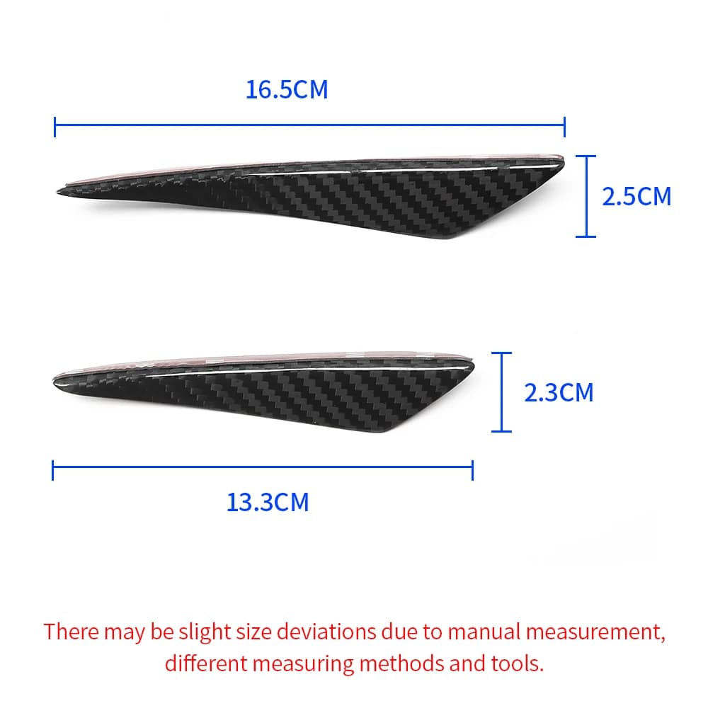 Pour BMW M2 E90 E92 M3 M5 M6 E93 F10 F12 F13 F16 F87 accessoires en Fiber de carbone pare-chocs avan