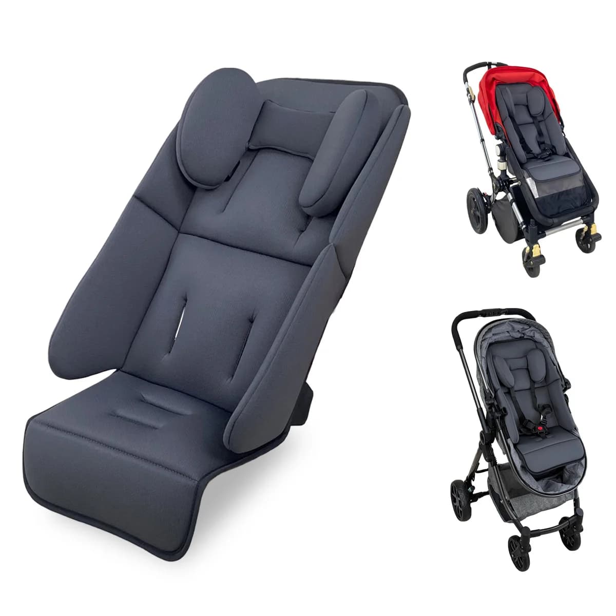 Coussin de siège universel pour poussette de bébé, Compatible avec Uppababy Vista V2, V3 Cruz V2 2 e