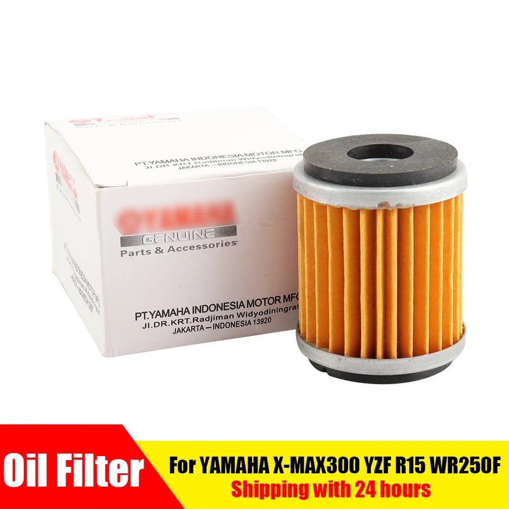 Filtre à huile moto pour YAMAHA X-MAX300 YZF R15 EXCITER150 GP150 TTR250 WR250F