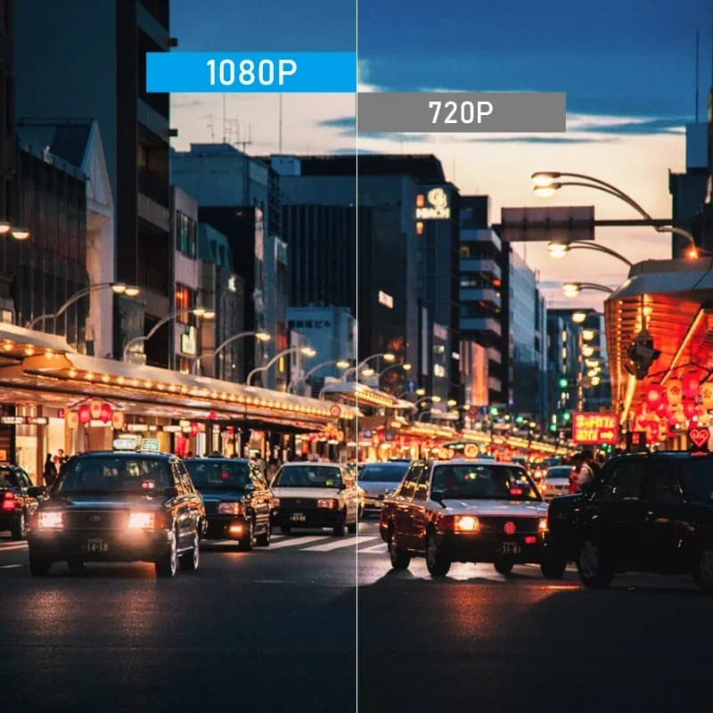 Jansite 1080P HD caméra arrière Vision nocturne caméra uniquement pour jansite Dash cam large flux d