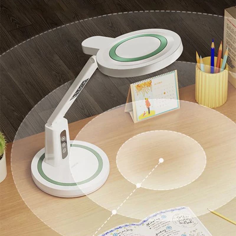 LED horloge lampe de Table USB rechargeable lampe de bureau à intensité variable lumière LED enficha