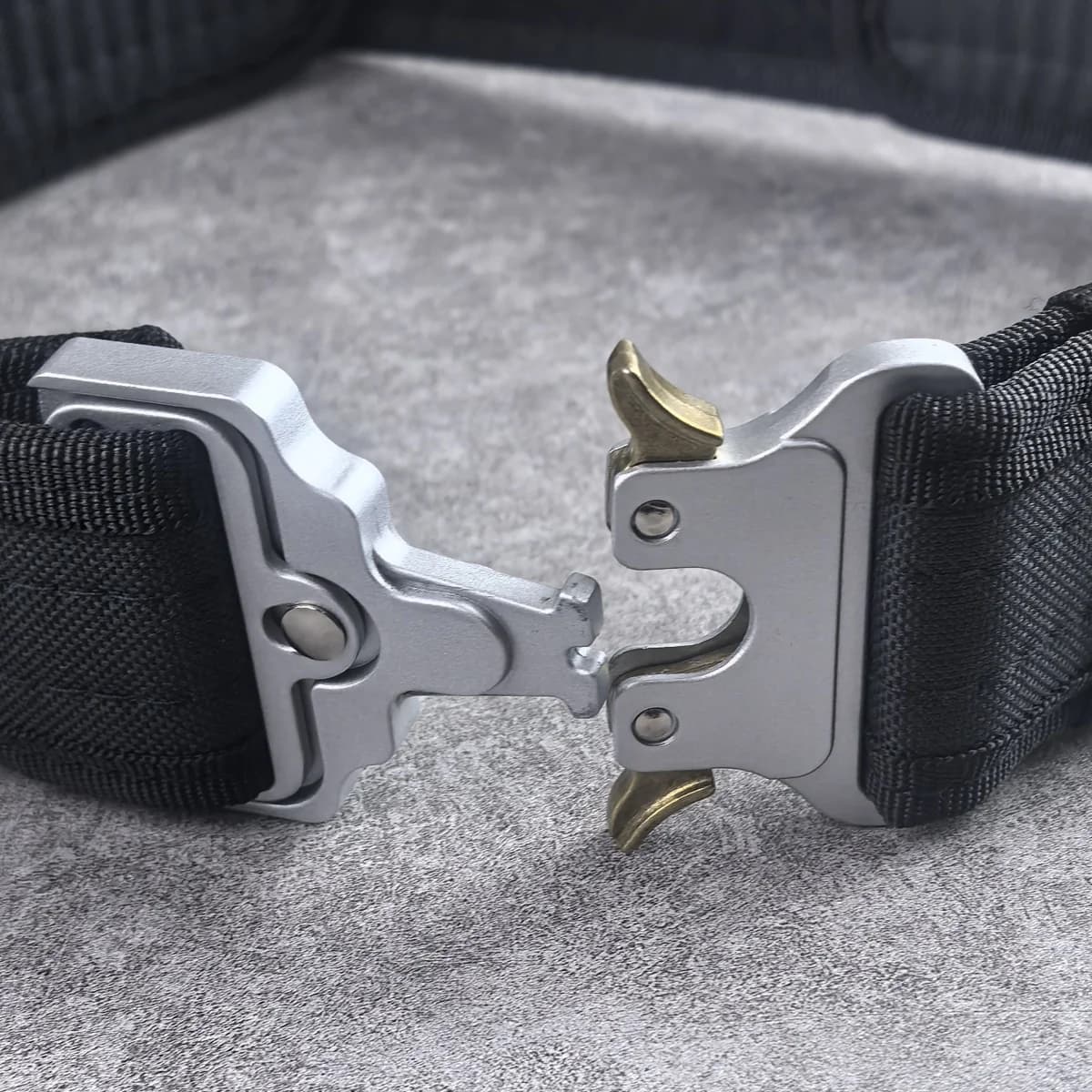 Ceinture tactique en métal Velcro, alpinisme en plein air, Camping, ceinture d'entraînement militair