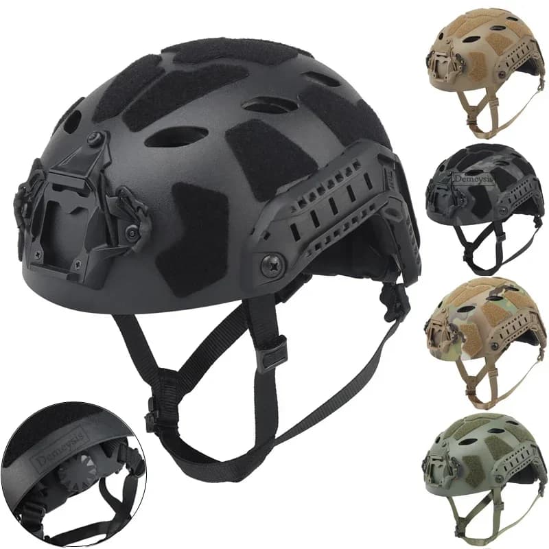 Casque tactique rapide pour airsoft, jeux CS, sports de plein air, chasse, tir, paintball, équipemen