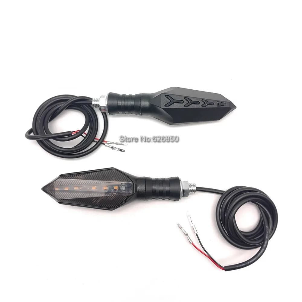 Clignotant universel 12V-72V gauche/droite, indicateur LED étanche pour scooter électrique Citycoco