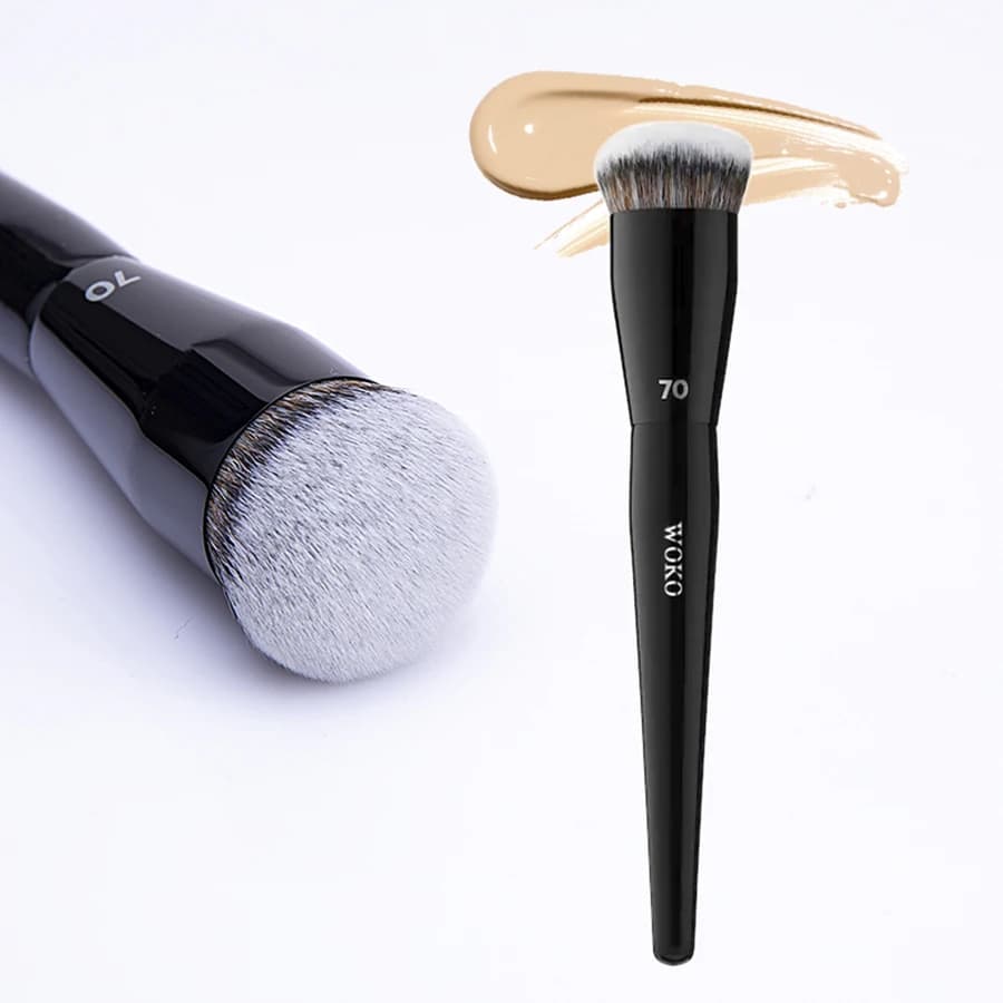 70 Pro grand fond de teint brosse crème fond de teint pinceau de maquillage potelé professionnel che