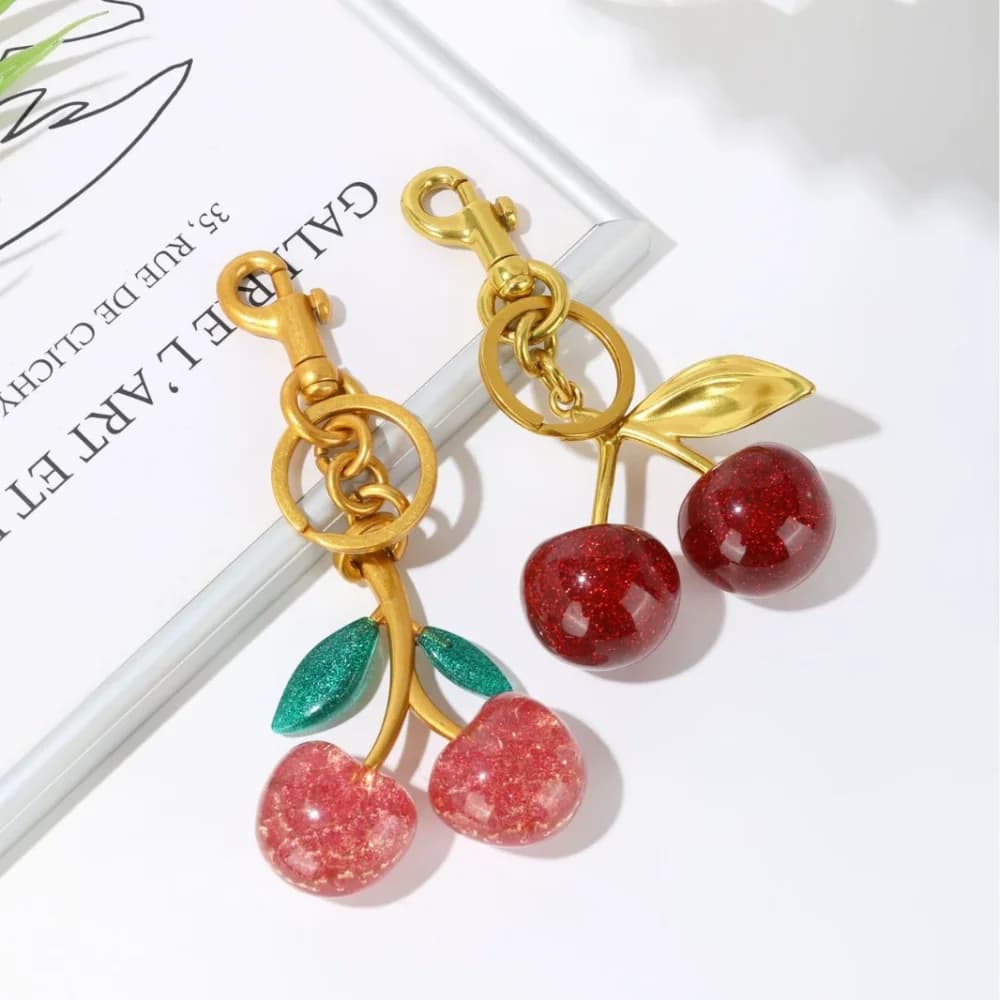 ChimRed-Porte-clés pendentif sans pendentif pour femme, décorations de sac mignonnes, bijoux multifo