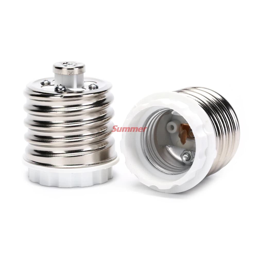 Adaptateur d'ampoule LED E40 à E27, 1 pièce, Base d'ampoules, adaptateur de douille, convertisseur d