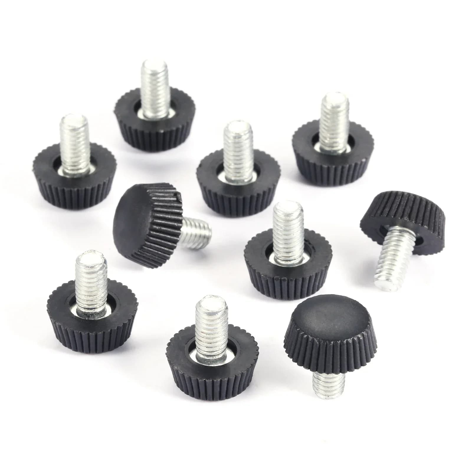 10 pièces/ensemble pieds de meubles de réglage M6 * 10mm vis nivellement hauteur Pad Balance Table P