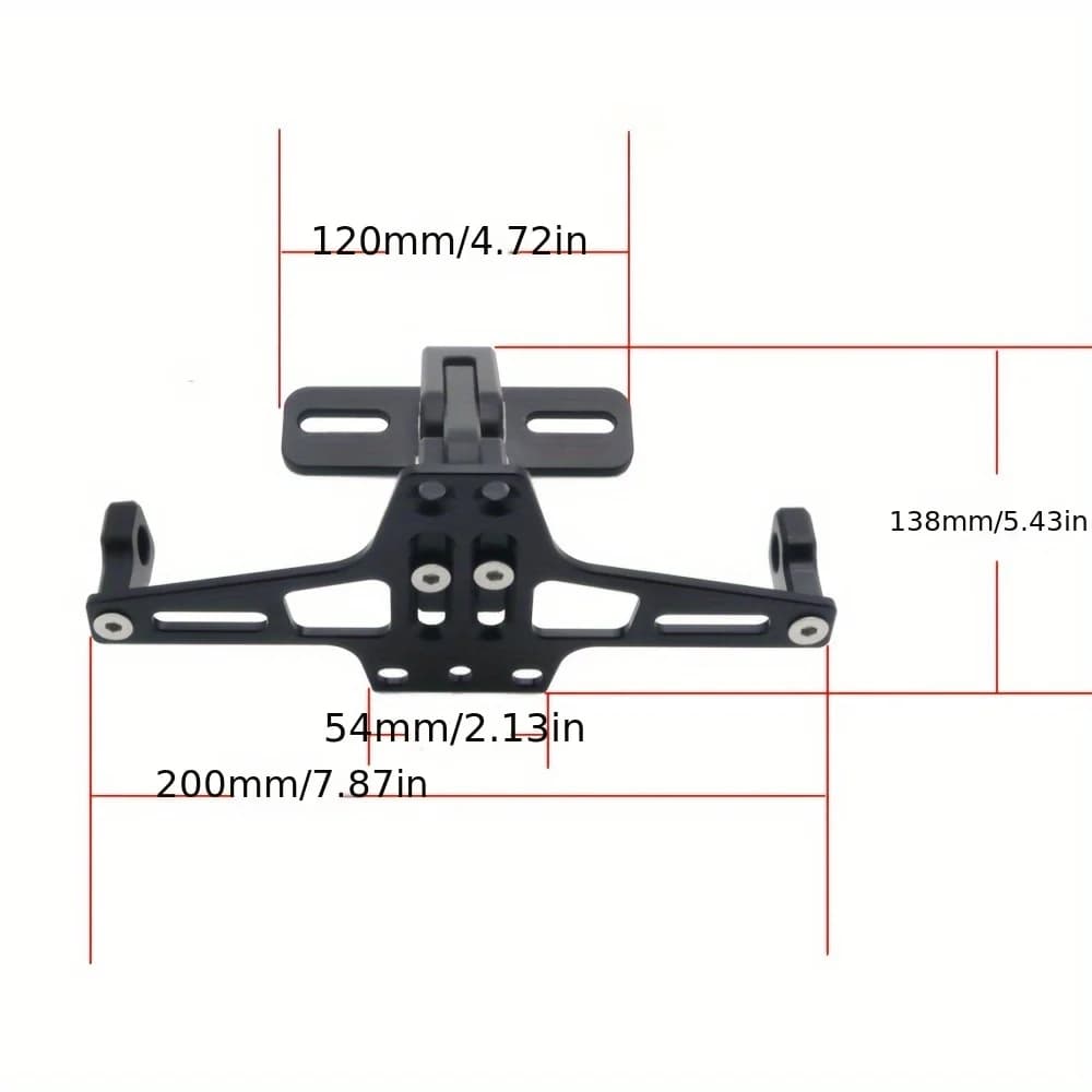 Support de plaque d'immatriculation de moto, support de plaque d'immatriculation pour BMW R1200GS Ya