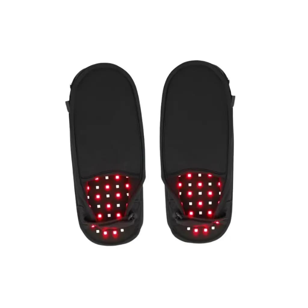 Pantoufles de thérapie par la lumière infrarouge rouge améliorées pour soulager la douleur des pieds