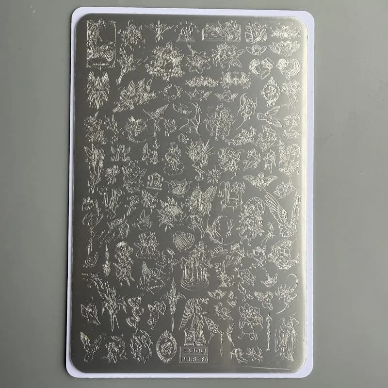 XMQ NAIL ART PLATES STAMPING PLATES D'IMAGE DE VENTES CAVÉES