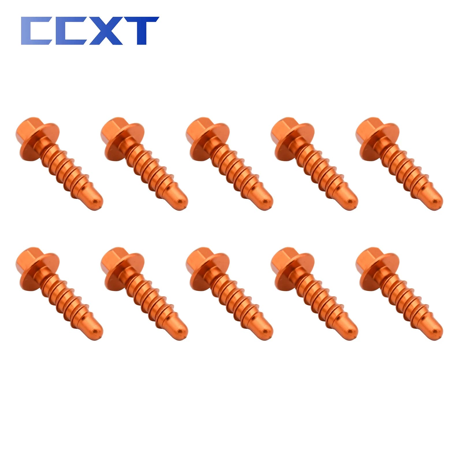 Kit de boulons de vis de carénage CNC pour moto, 10 pièces, pour Husqvarna FE FC FX TE TC TX pour KT