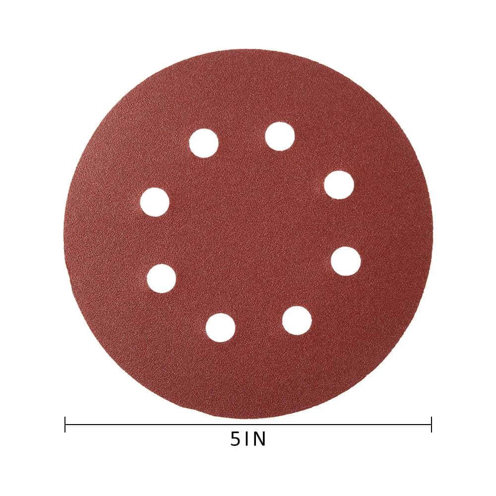 Papier de verre auto-adhésif rond mixte, tampon de ponçage, outil de polissage, grain 80Grit-3000Gri