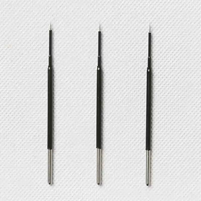 Électrode à aiguille en tungstène à intervention minimalement invasive, couteau de beauté non adhési