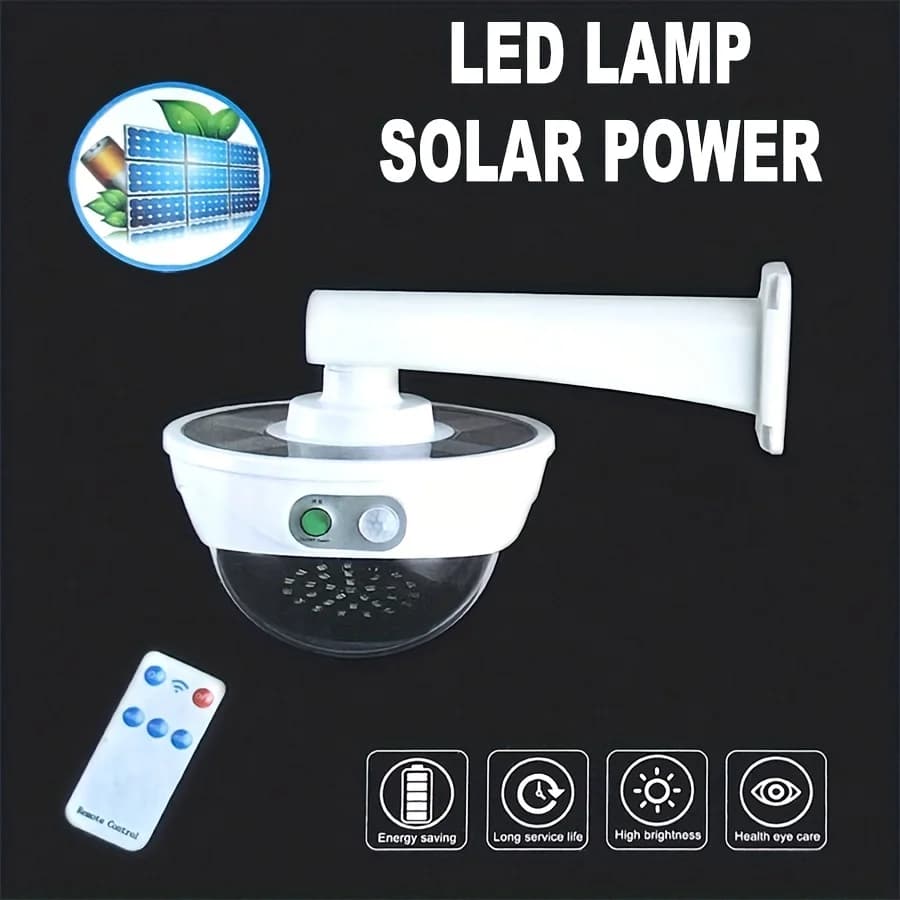 1pc 34 LED fausse surveillance modélisation lumière extérieure infrarouge capteur humain lumière éta