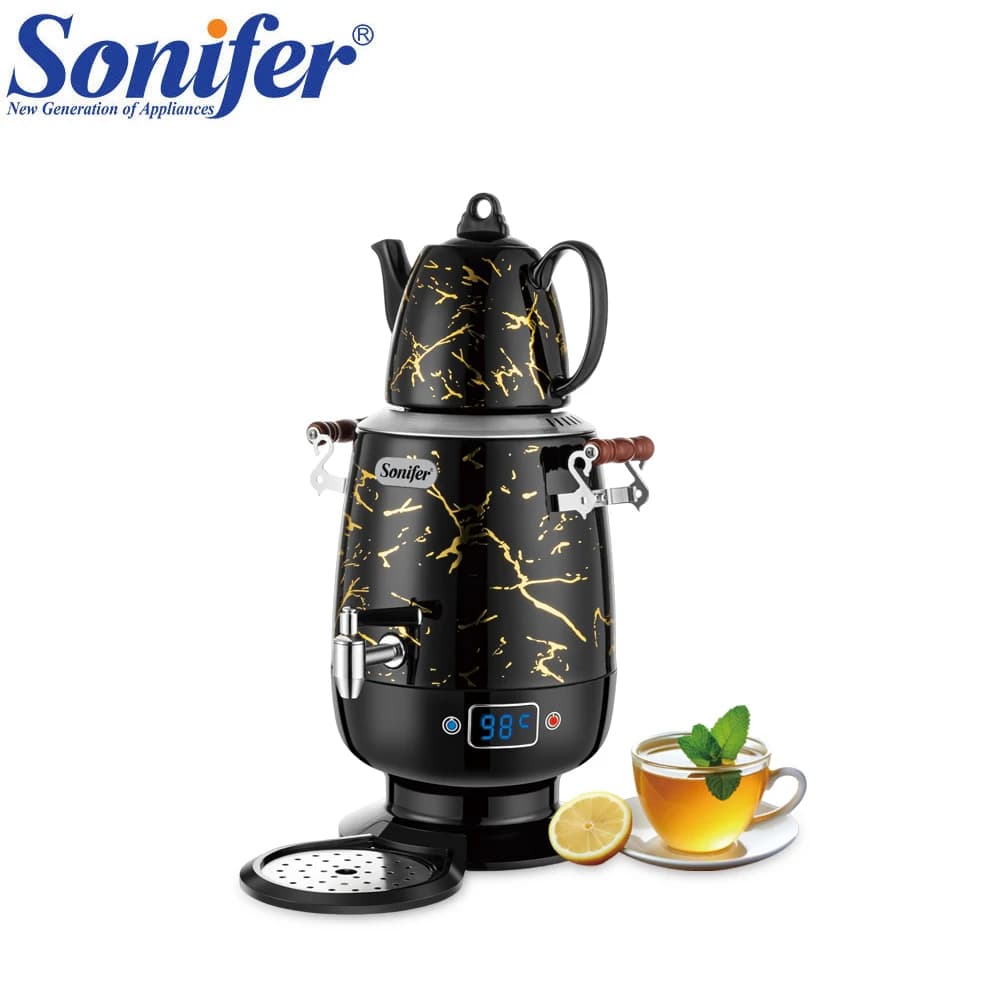Sonifer 5L électrique Samovar bouilloire électrique en acier inoxydable bouilloire intelligente siff