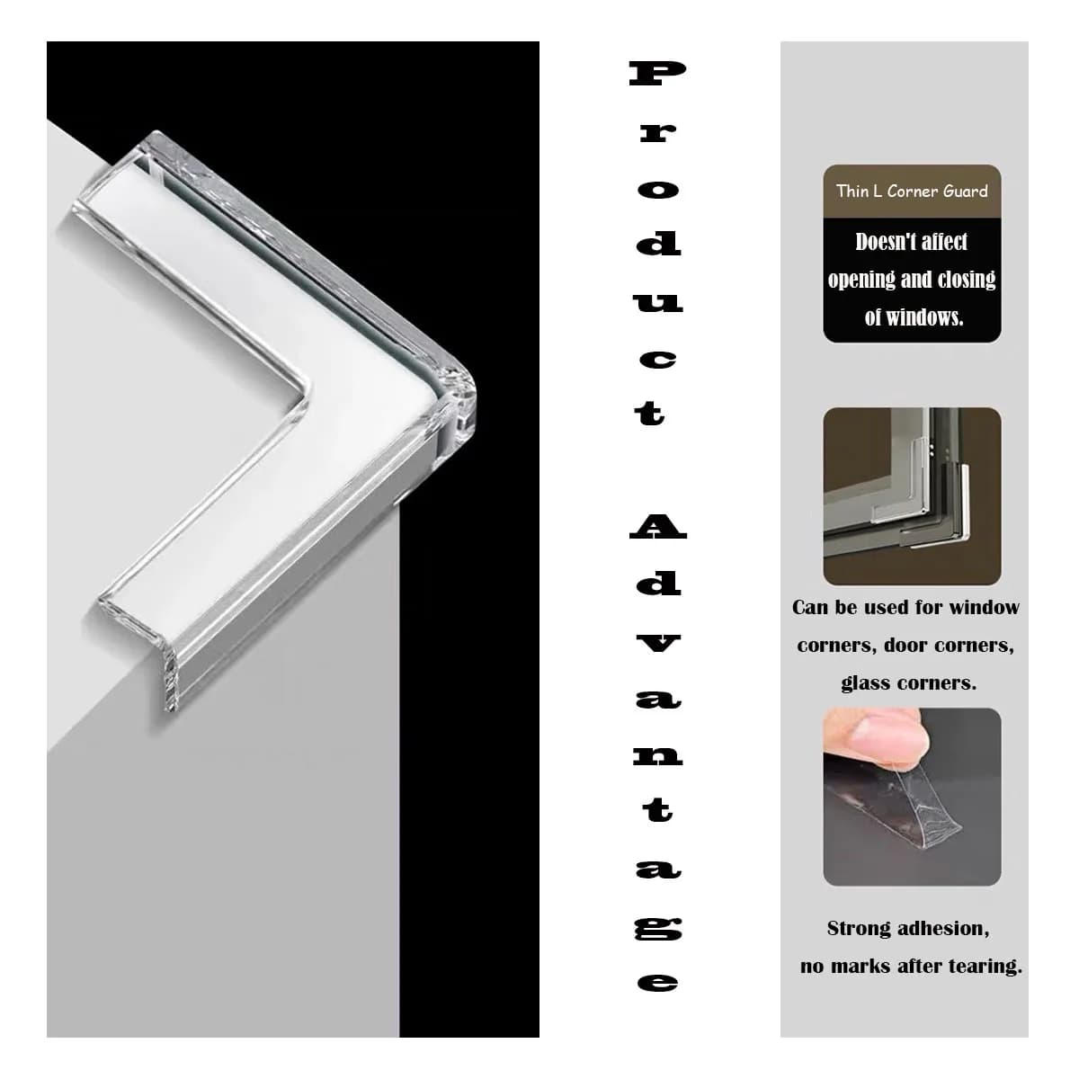 Protecteur de bord de table basse, 10 pièces, protection de fenêtre, sécurité bébé et enfant, protec