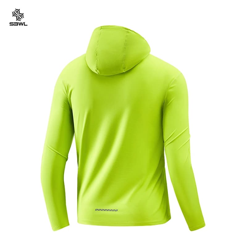 SBWL sweat à capuche respirant à manches longues pour hommes/femmes de haute qualité pour sports et 