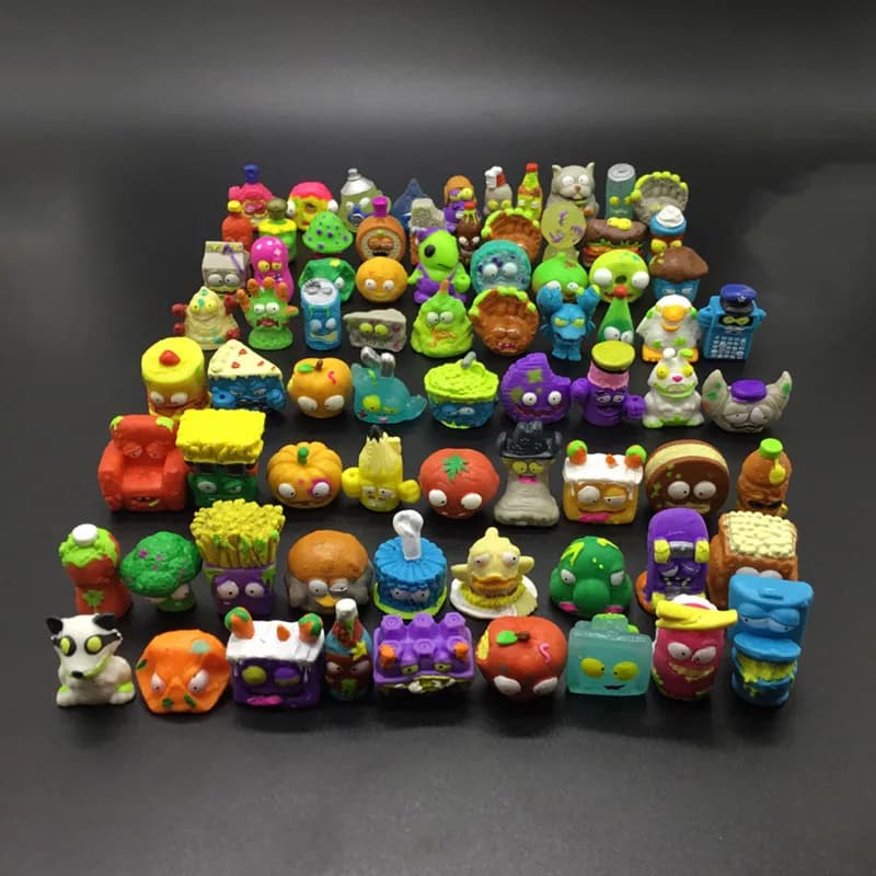 Figurines de Collection de ordures pour enfants, 20 à 100 pièces, 2 à 3cm, modèles de jouets, cadeau