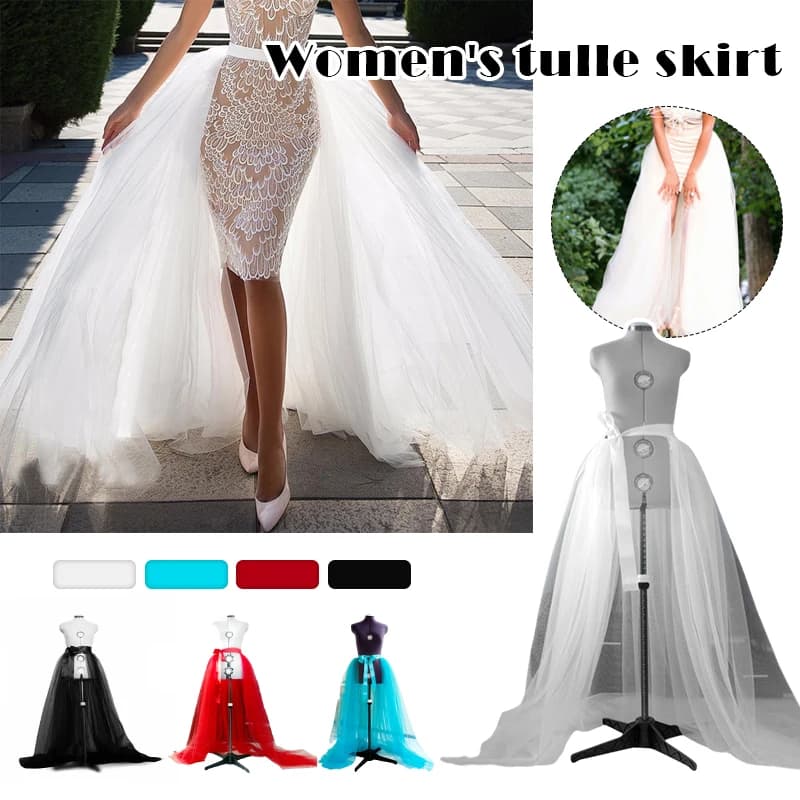 Steampunk Tulle jupe 3 couches Tutu jupes femmes gothique Punk Sexy Lolita Cocktail fête Club cravat
