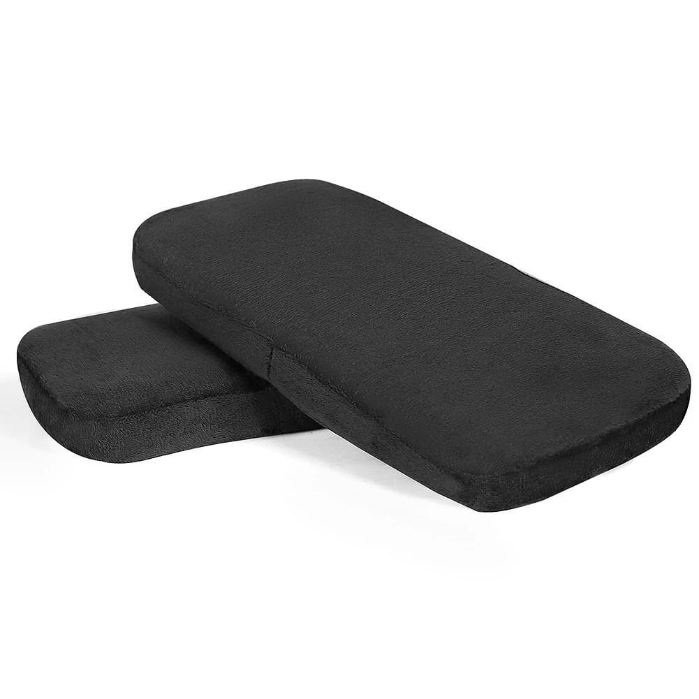 1 paire d'accoudoirs ergonomiques pour chaise de bureau en mousse à mémoire de forme, accoudoirs con