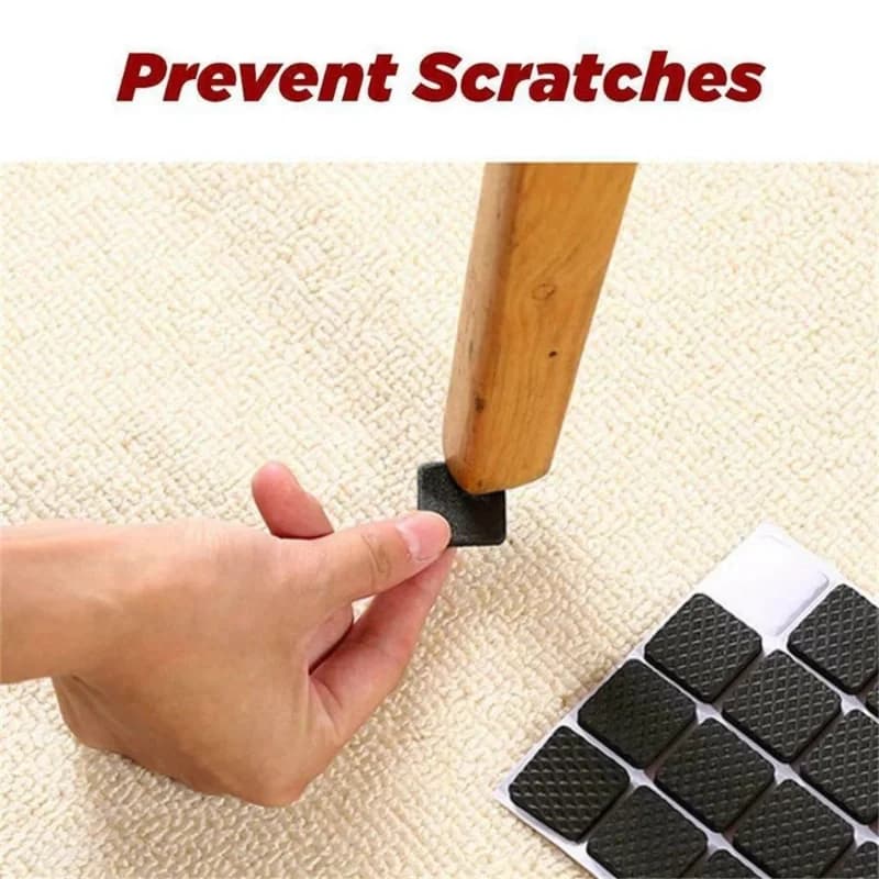 Coussinets en feutre auto-adhésifs pour pieds de Table et chaise, tapis de pied de meuble, autocolla