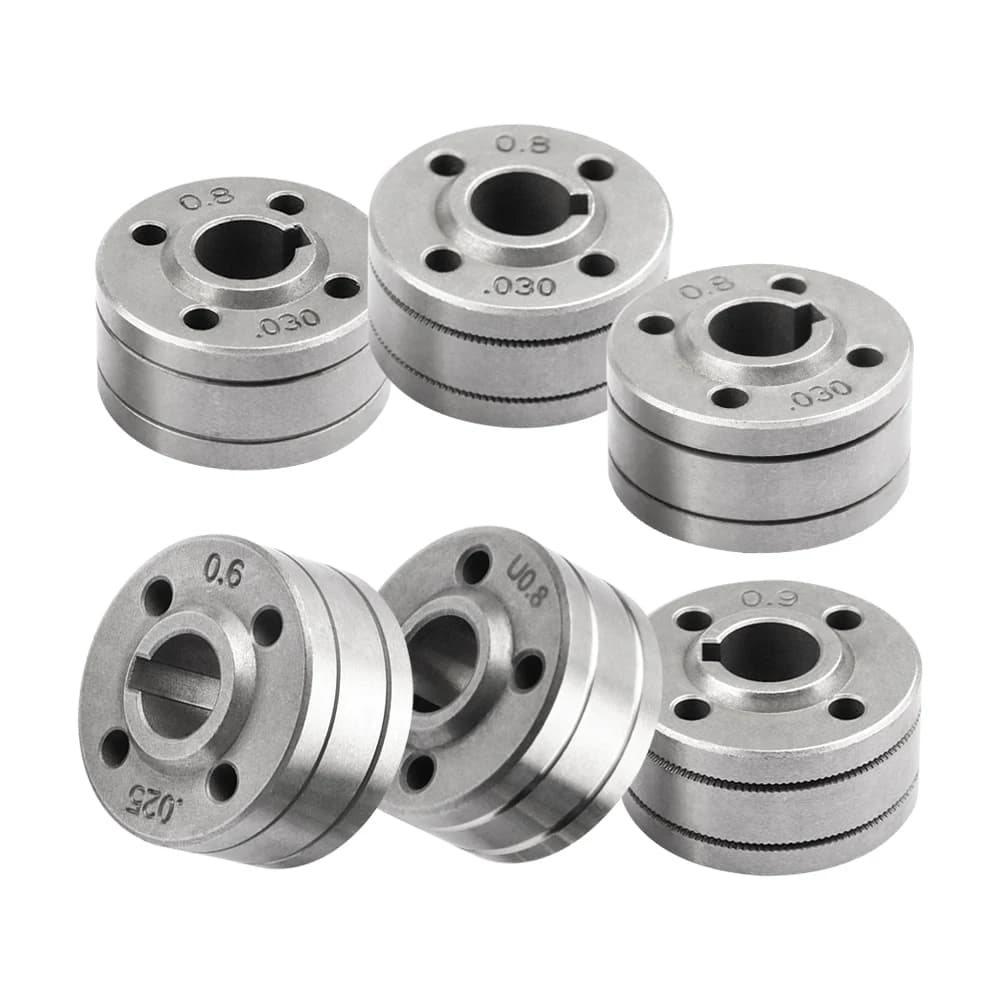 Rouleau d'alimentation de fil pour soudage MIG MAG 5KG 0.8mm 0.9m 1.0mm 1.2mm 1.4mm Double taille 30