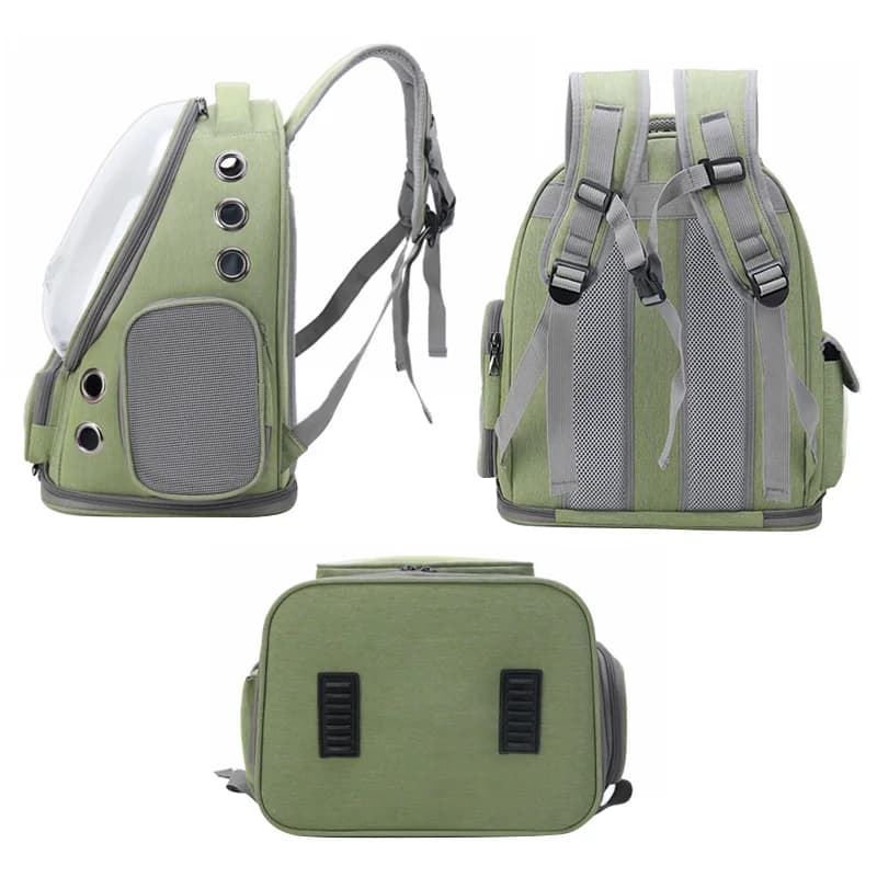 Sac de transport Transparent pour animaux de compagnie, sac à dos de voyage en plein air pour chats,