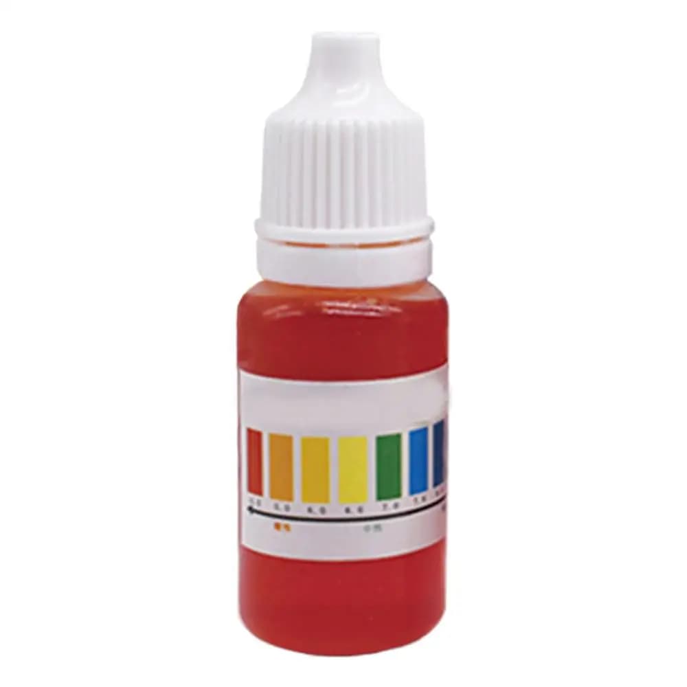 Solution de Test d'eau PH 10ml, papier testeur d'eau polyvalent, haute précision, détection facile, 
