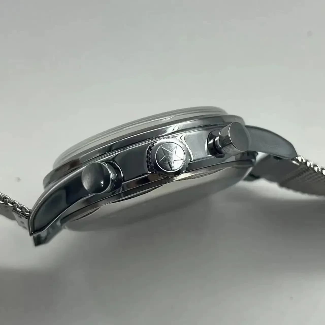 Montres pour hommes 1963 pilote montre automatique 42mm étanche rétro quartz chronographe montre hab