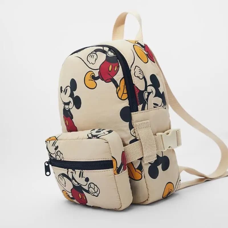 Disney-Sac à bandoulière de dessin animé pour enfants, joli cartable, sac à dos pour bébé fille, cad