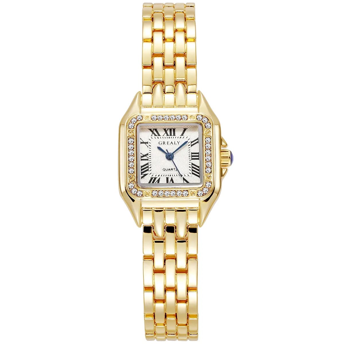 Femmes montre lumière marque de luxe affaires or acier inoxydable dames mode montres à Quartz femme 