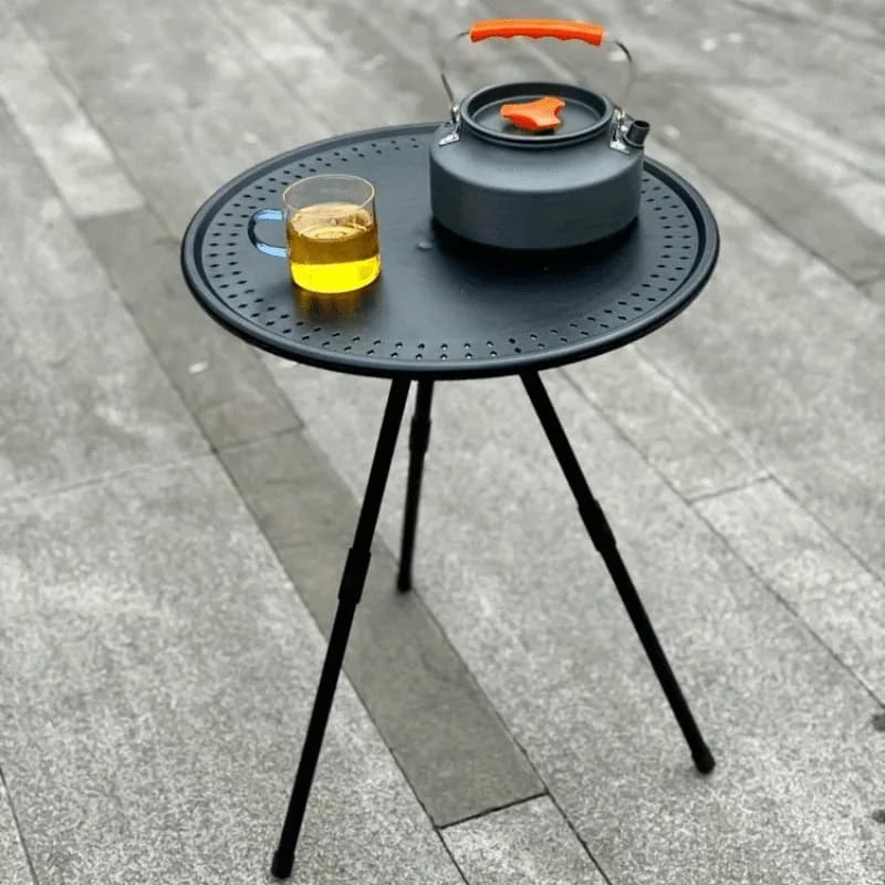 Table pliante d'extérieur en alliage d'aluminium, Table basse légère, Portable, pique-nique, Camping