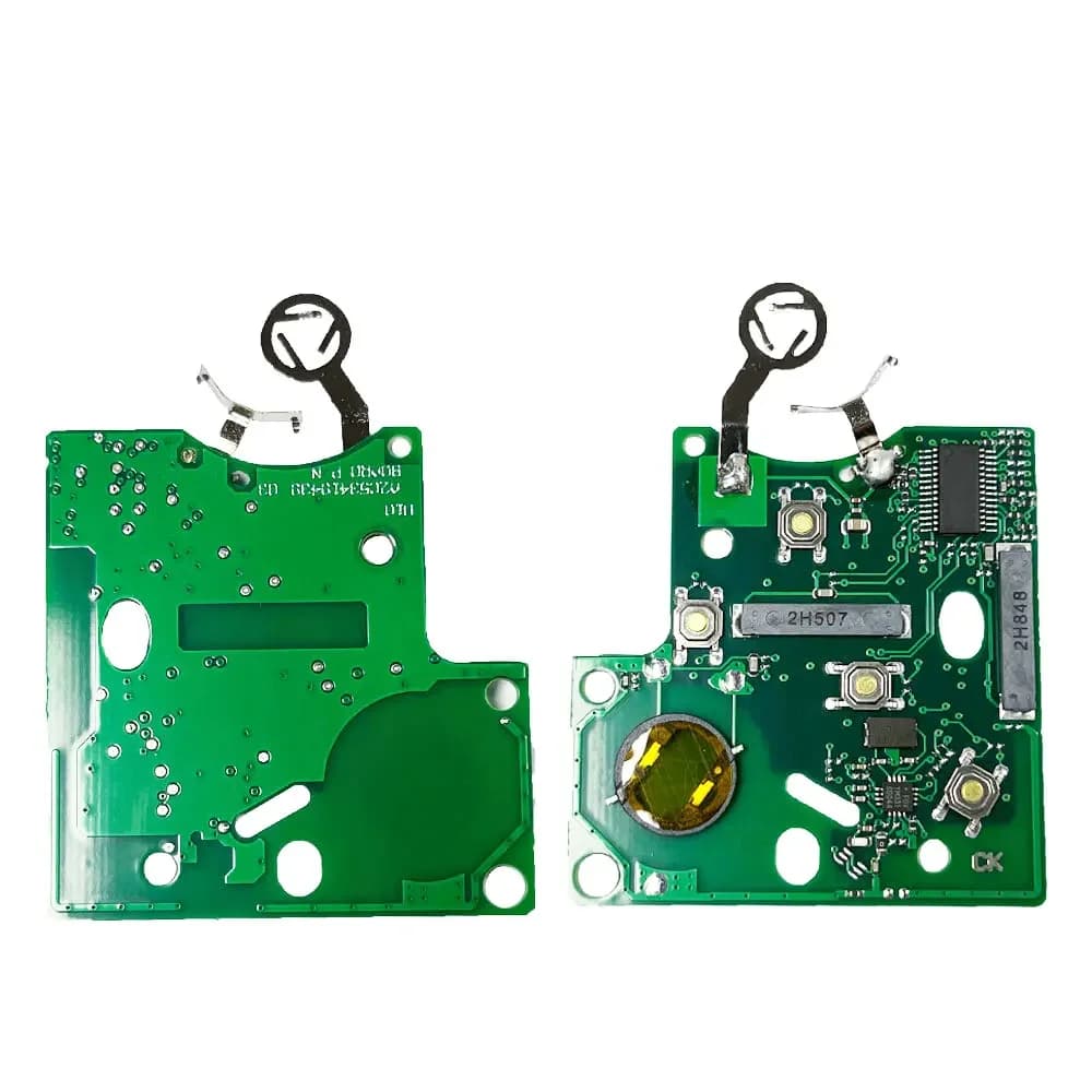 Clé de Voiture Intelligente à 4 lèvent, Transpondeur PCF7945/PCF7953 4A, 433Mhz, pour Renault Clio 4