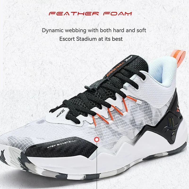 Xtep JLIN-TEAM chaussures de basket-ball pour hommes été résistant à l'usure chaussures de sport pou