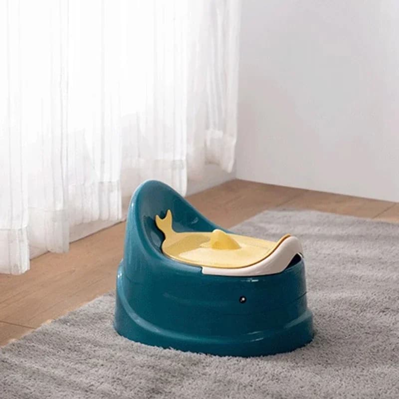 Pot Antidérapant de Forme Ovale pour Bébé, Toilette d'Entraînement Portable pour Voyage, Stable et S