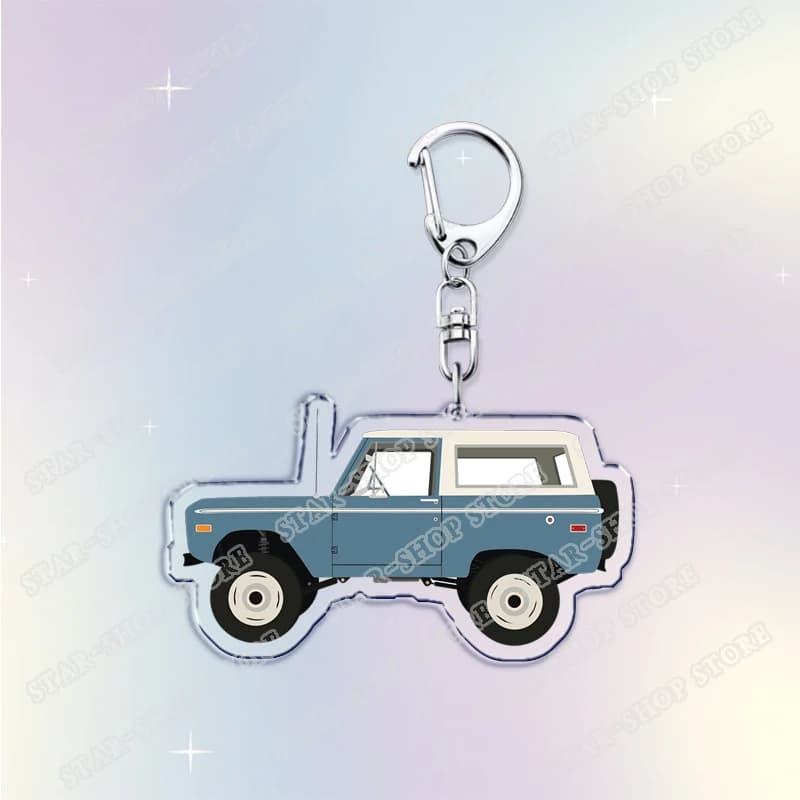 Porte-clés de vieux camion classique Vintage, pour accessoires, bijoux, porte-clés de voiture rétro 