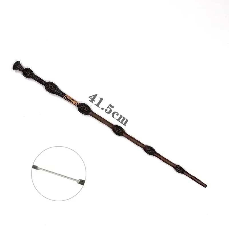 Baguettes Magiques en Métal 2026 : Modèles Malfoy, Voldemort, Hermione, Ron, Bellatrix, McGonagall -