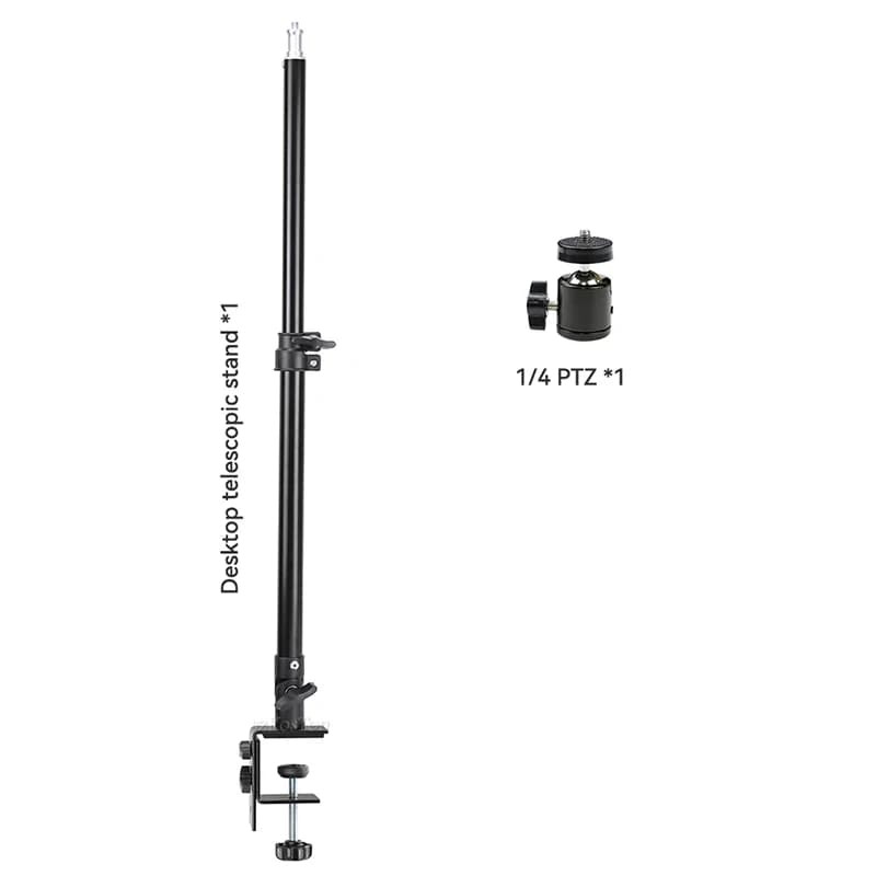 Support de bureau pour appareil photo DSLR, pince C, support de lumière, flèche de lumière photograp