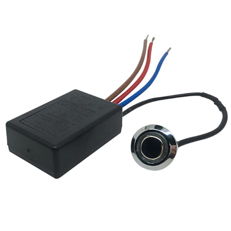 Gradateur intégré 25 ~ 150W de contact de doigt de 3 voies LD-600S pour la lumière de la lampe 3-25W
