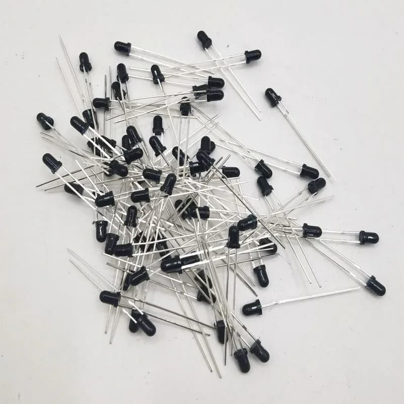 Diode électroluminescente LED IR 3mm 5mm, 850nm 940nm, émetteur récepteur émetteur infrarouge, photo