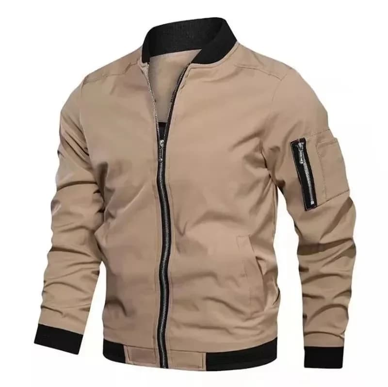 Veste d'automne pour hommes, uniforme de Baseball à manches longues, coupe-vent, veste fine de cycli