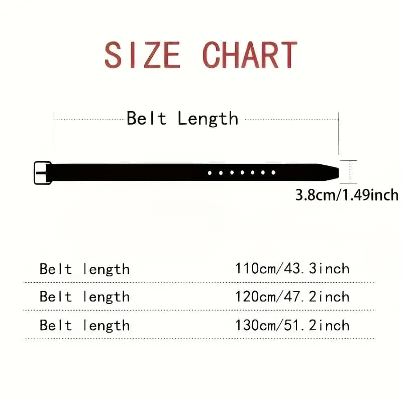 Ceinture en cuir PU pour hommes, de haute qualité, avec boucle ardillon en métal, pour loisirs et af