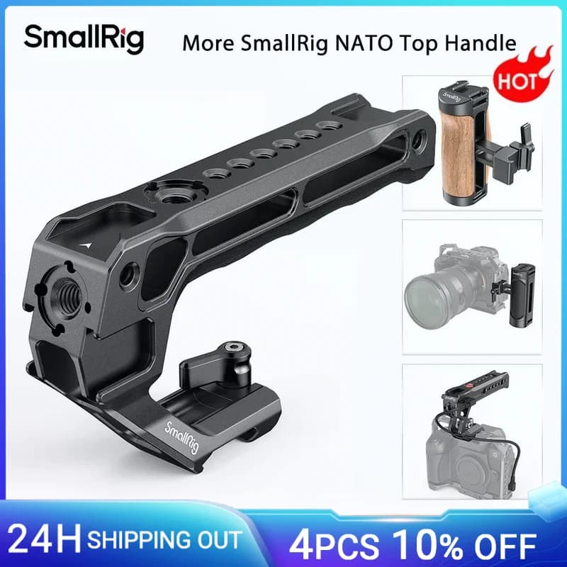 SmallRig-Poignée TRANTop à dégagement rapide pour Sony, appareil photo reflex numérique, sabot froid