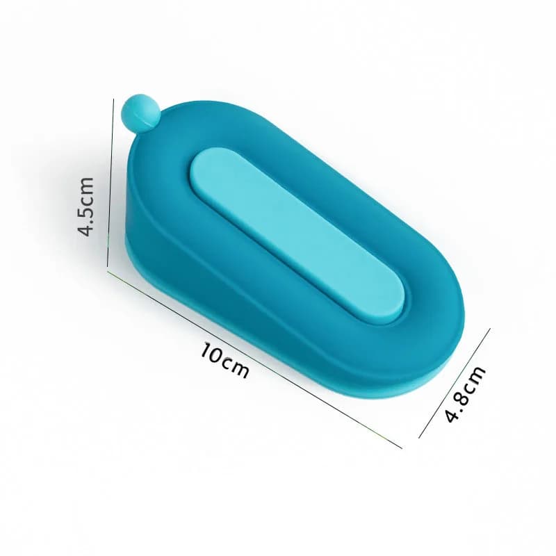 Butée de porte en silicone avec support mural adhésif, silencieuse et antichoc