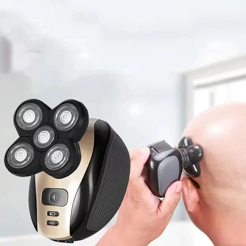 Nouveau modèle rasoir rotatif tondeuse à barbe tondeuse à cheveux visage 5 tête rasoir électrique ra