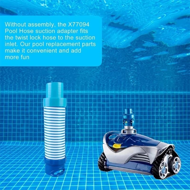 Accessoires adaptateur de tuyau d'aspirateur de piscine pour nettoyeur de piscine Zodiac MX6 MX8 ada