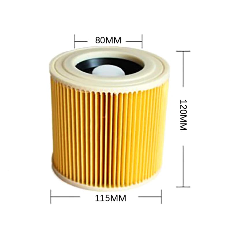 Sacs anti-poussière d'air de rechange pour aspirateur Karcher, pièces de rechange de qualité supérie