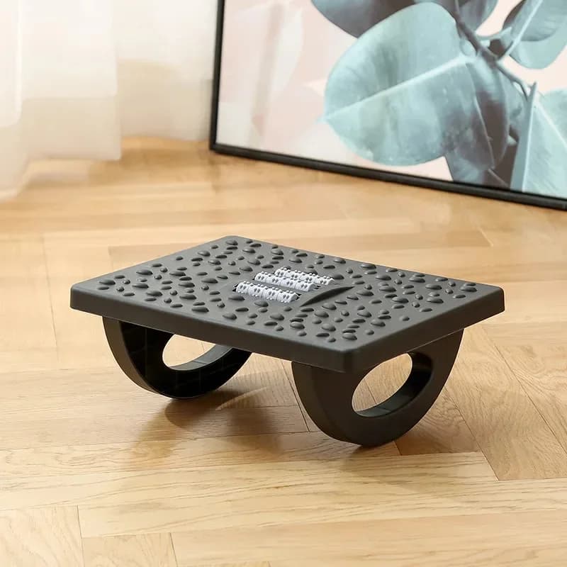 Repose-pieds portable sous le bureau, tabouret ergonomique avec rouleaux de Massage, repose-pieds po
