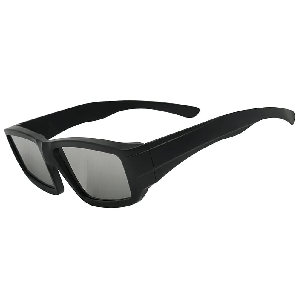 Lunettes d'observation d'éclipse solaire sûres, monture en plastique, protection professionnelle pou
